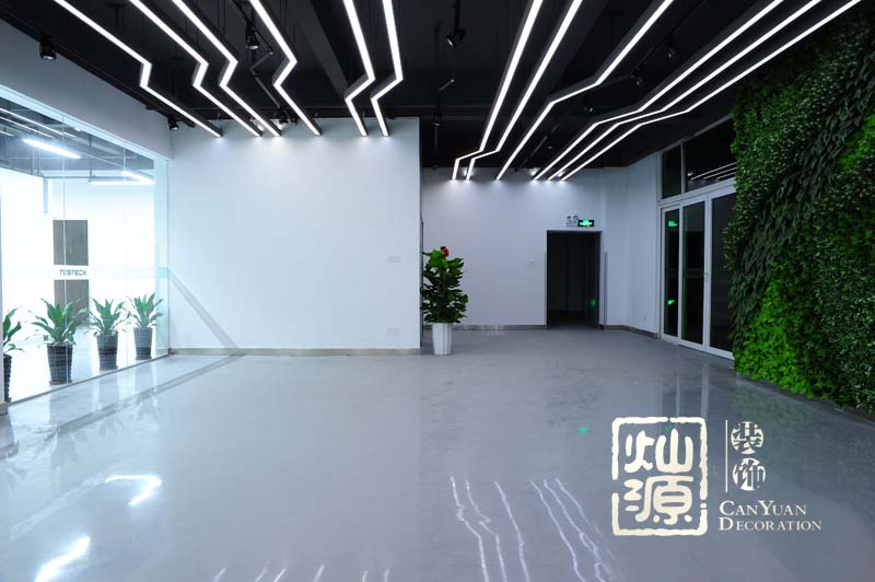 高新區企業總部廠房辦公室設計裝修案例-燦源裝飾