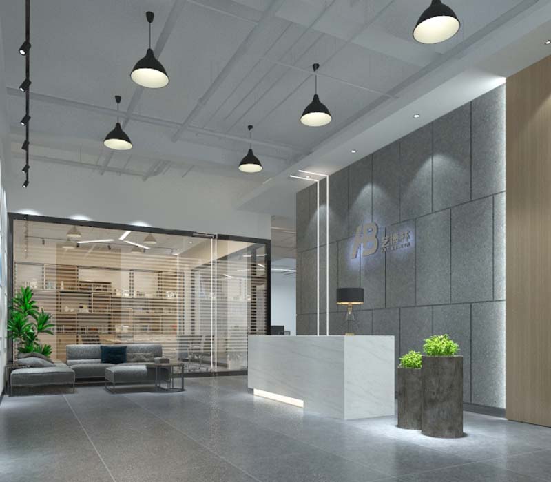 南寧藝博林模型設計有限公司廠房辦公室裝修案例-燦源裝飾